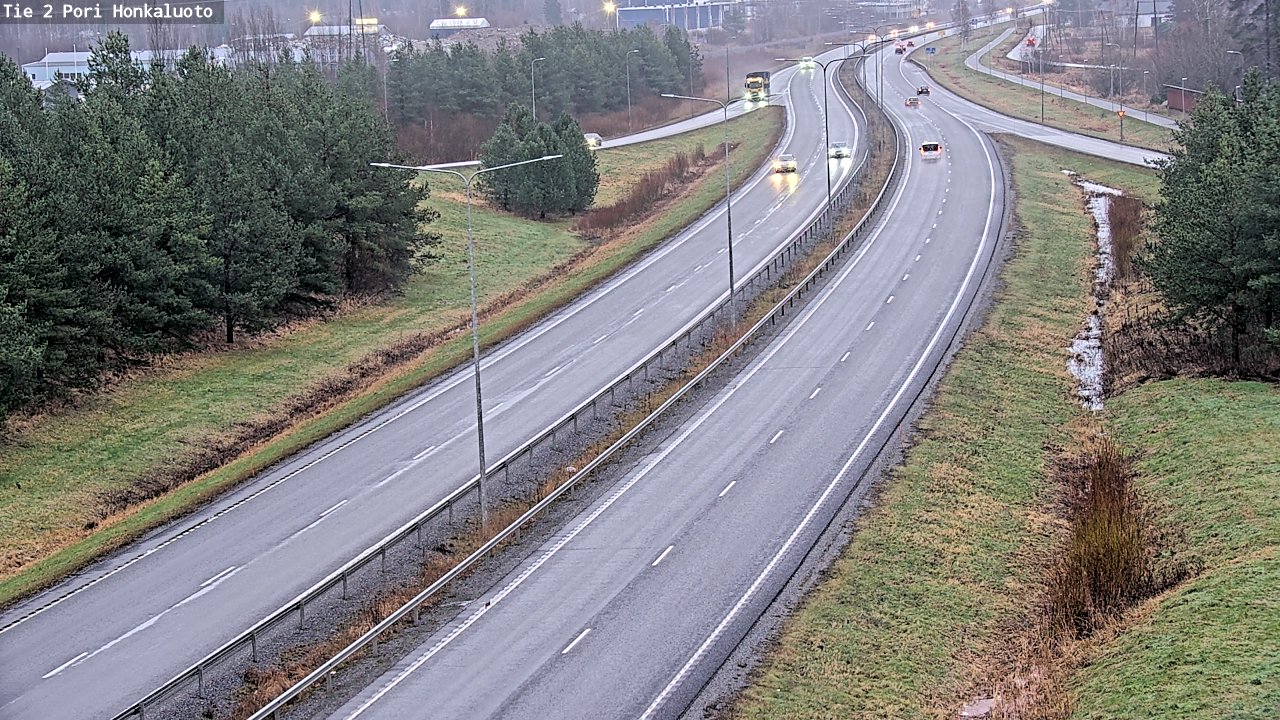Kelikamerat Kuva Tie 2 Pori, Honkaluoto, Pori, Satakunta