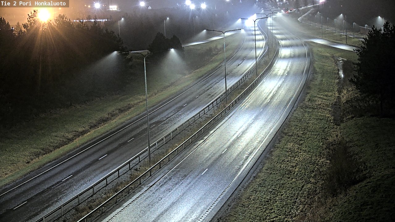 Weather Camera Image Väg 2 Björneborg, Honkaluoto, Pori, Satakunta