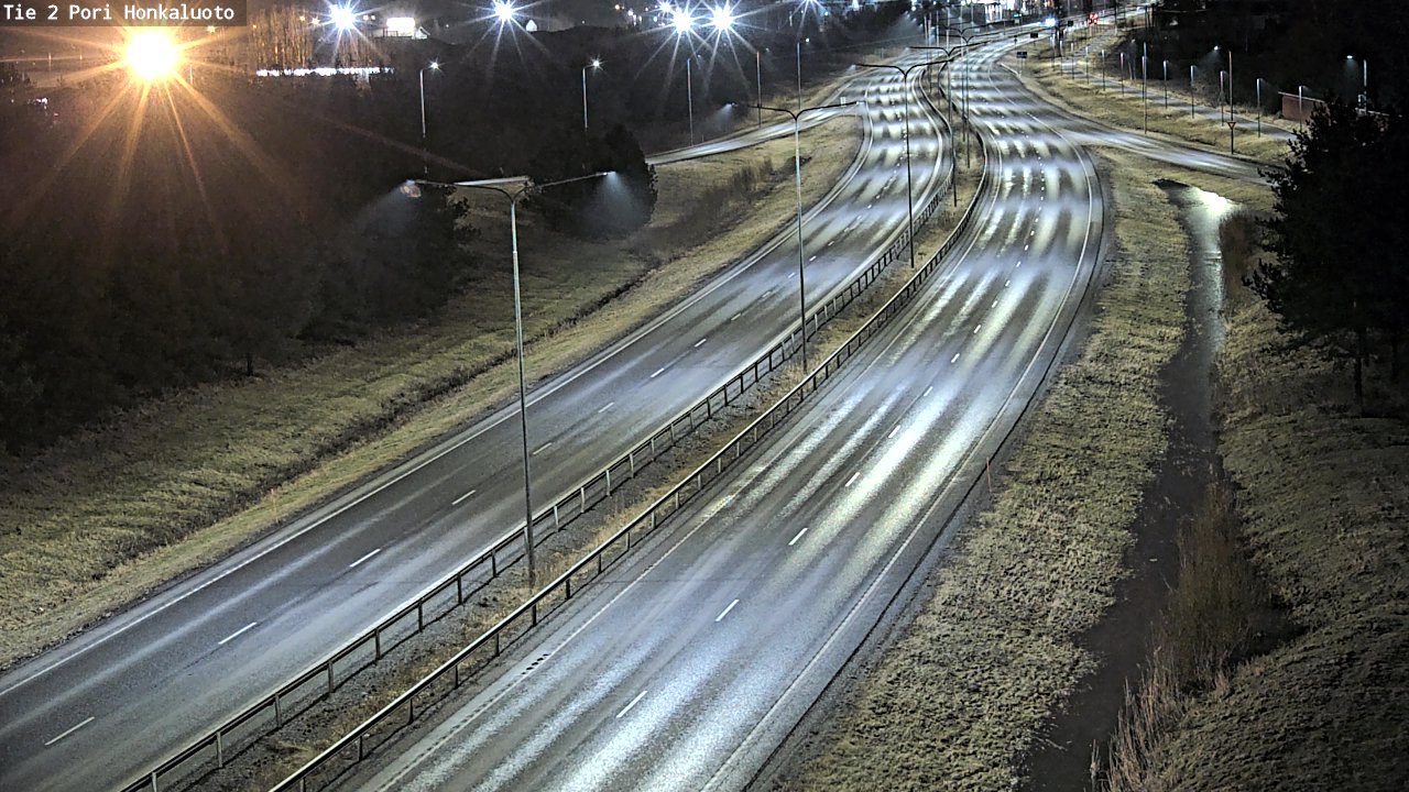 Kelikamerat Kuva Tie 2 Pori, Honkaluoto, Pori, Satakunta