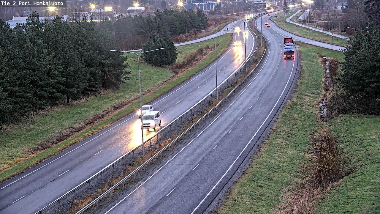 Kelikamerat Kuva Tie 2 Pori, Honkaluoto, Pori, Satakunta