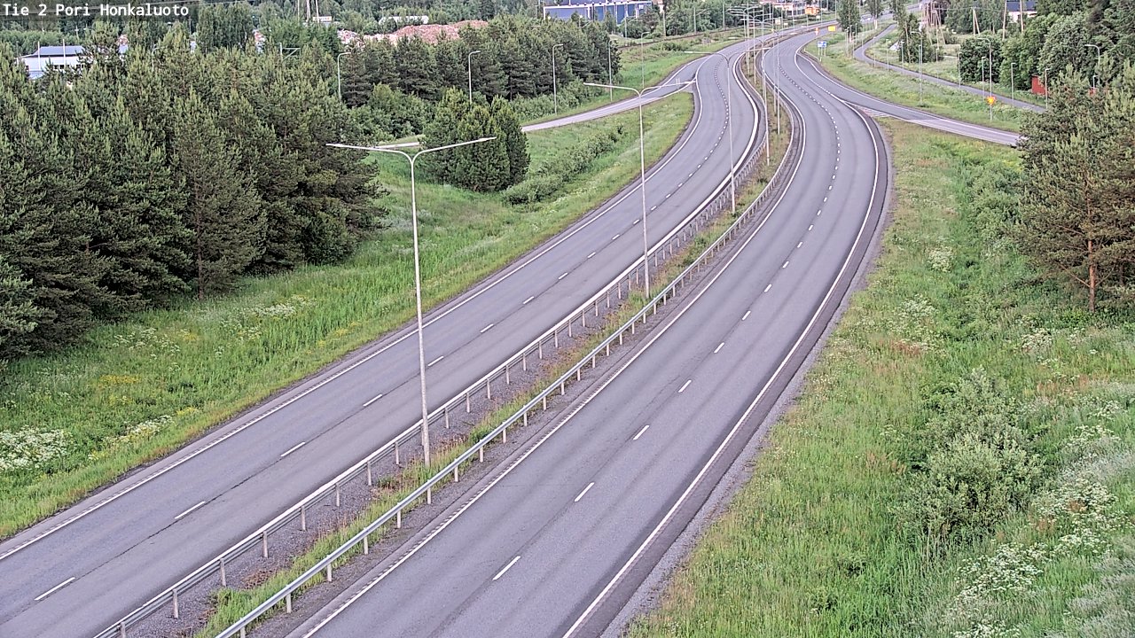 Kelikamerat Kuva Tie 2 Pori, Honkaluoto, Pori, Satakunta