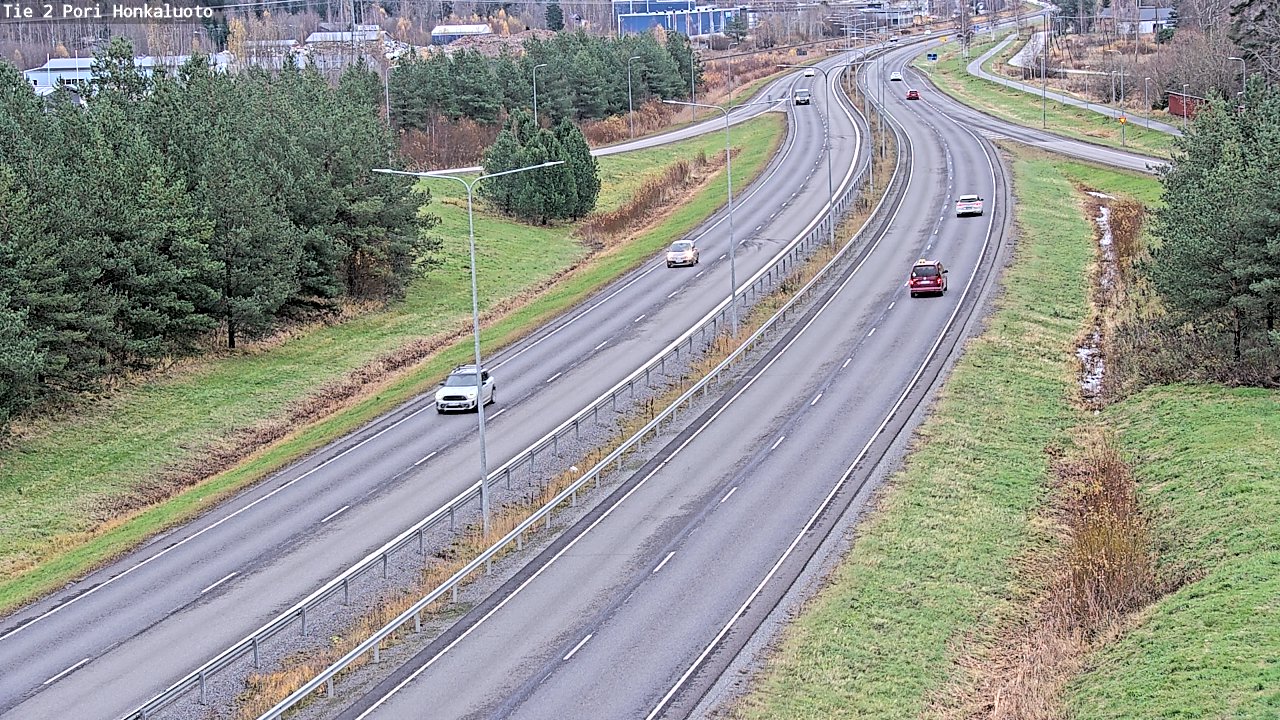 Kelikamerat Kuva Tie 2 Pori, Honkaluoto, Pori, Satakunta