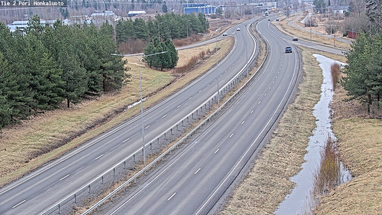 Kelikamerat Kuva Tie 2 Pori, Honkaluoto, Pori, Satakunta