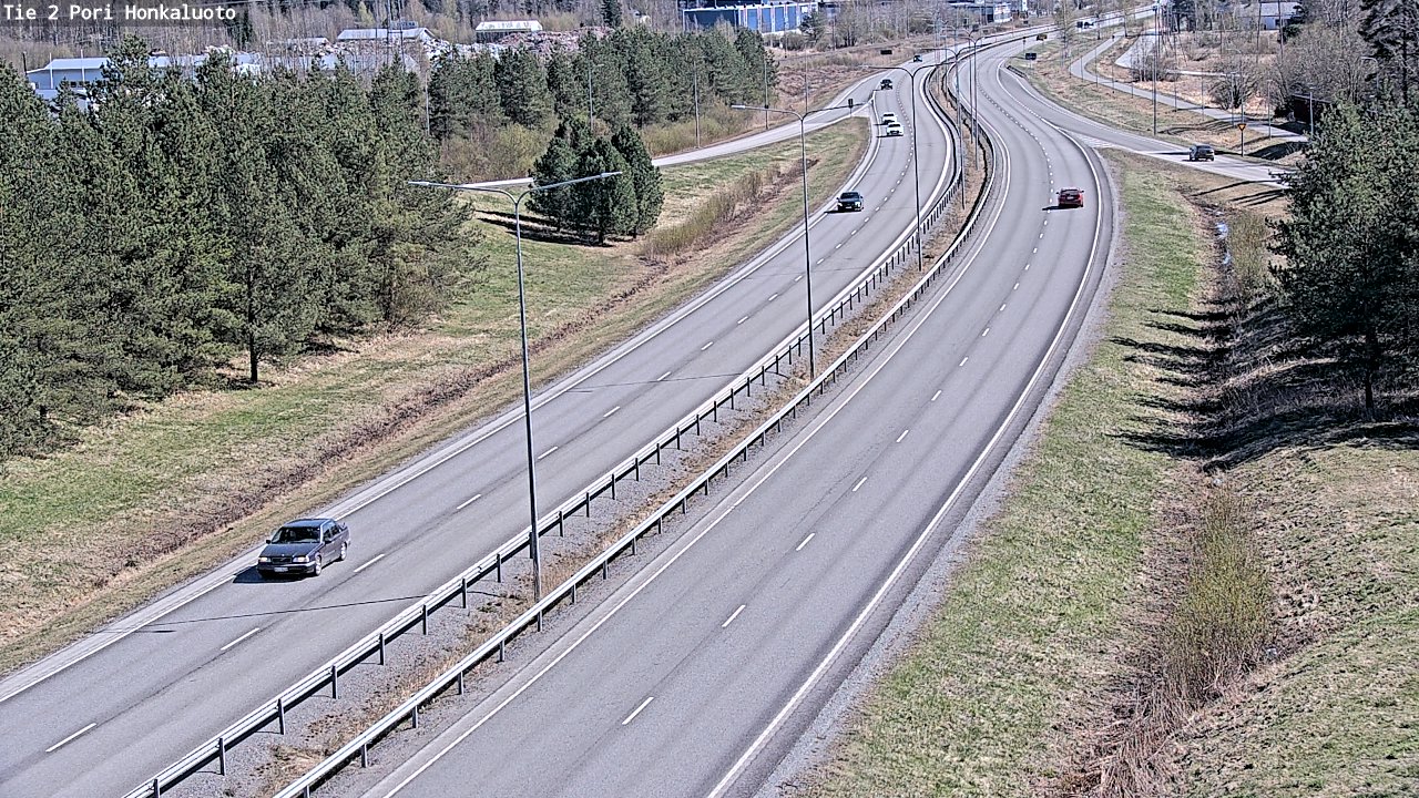 Kelikamerat Kuva Tie 2 Pori, Honkaluoto, Pori, Satakunta