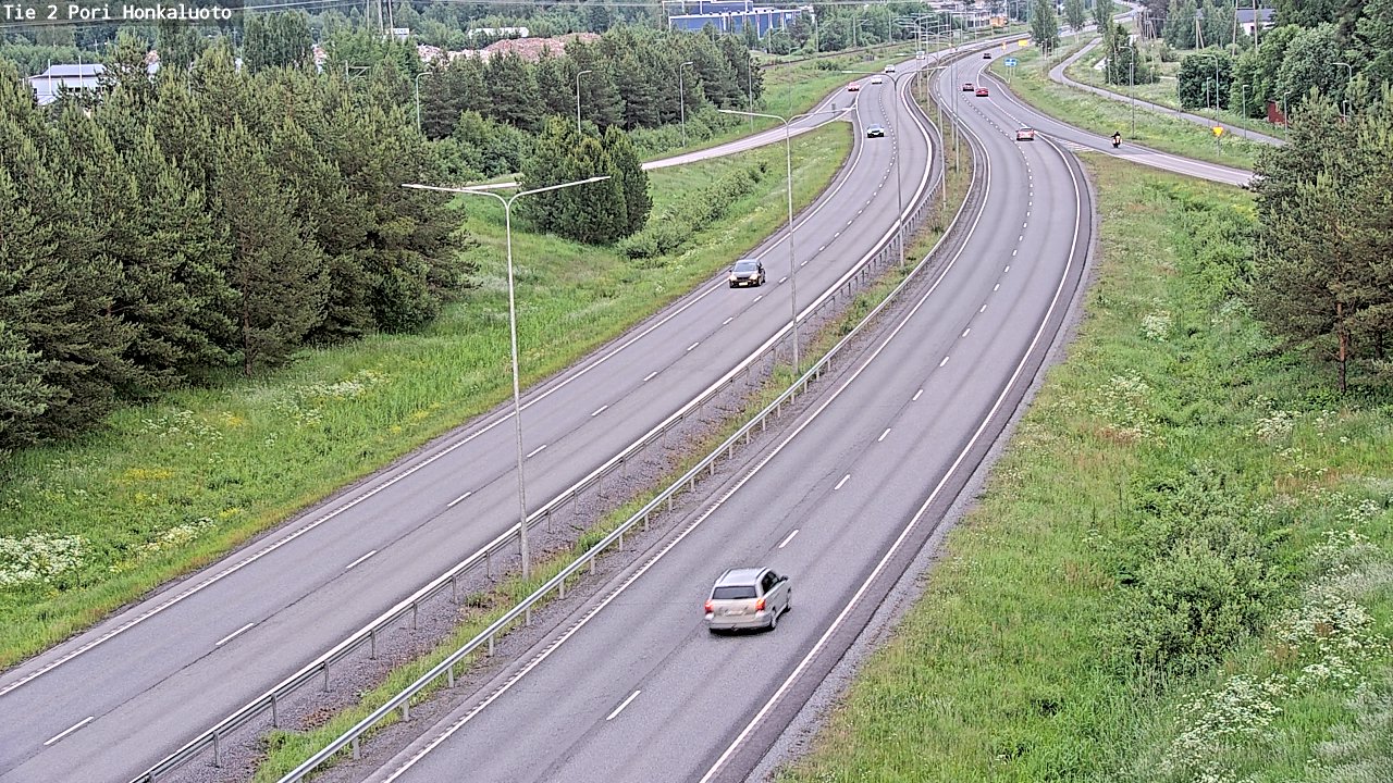 Kelikamerat Kuva Tie 2 Pori, Honkaluoto, Pori, Satakunta