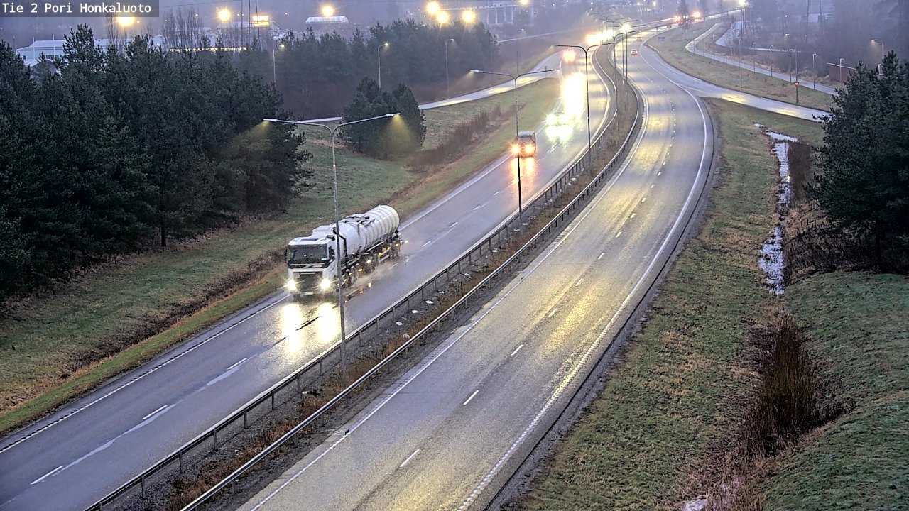 Kelikamerat Kuva Tie 2 Pori, Honkaluoto, Pori, Satakunta