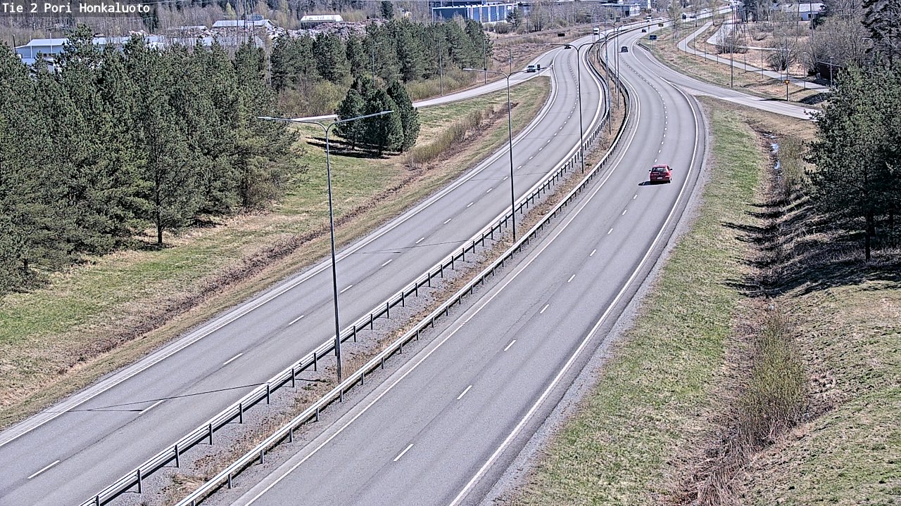 Kelikamerat Kuva Tie 2 Pori, Honkaluoto, Pori, Satakunta
