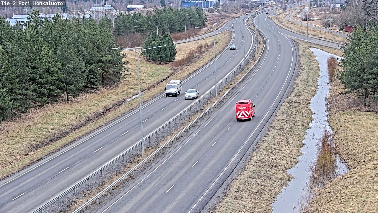 Kelikamerat Kuva Tie 2 Pori, Honkaluoto, Pori, Satakunta