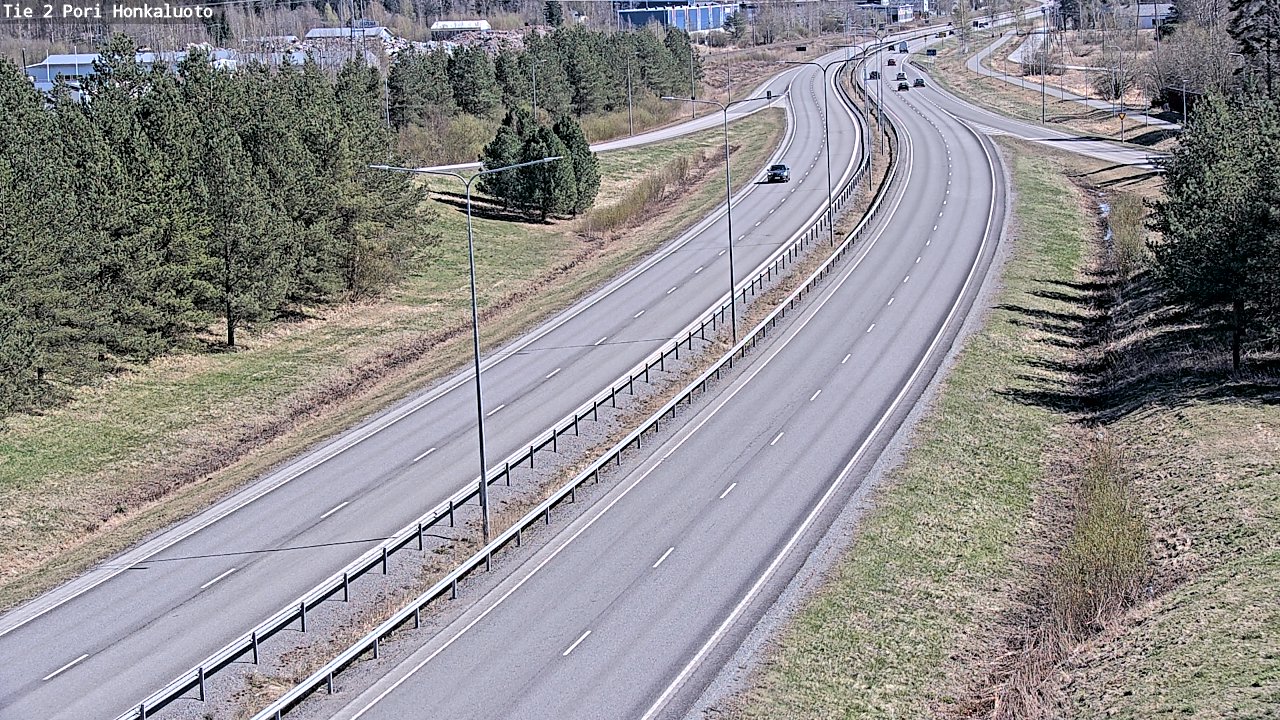 Kelikamerat Kuva Tie 2 Pori, Honkaluoto, Pori, Satakunta