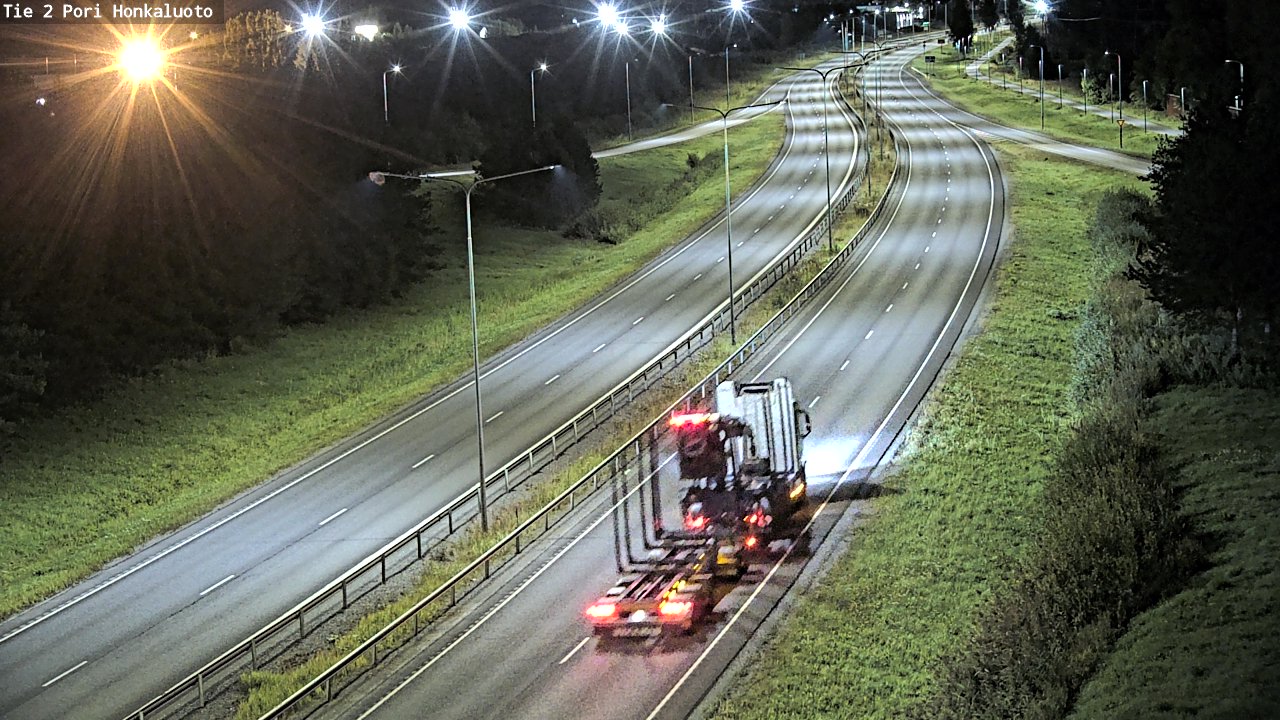 Kelikamerat Kuva Tie 2 Pori, Honkaluoto, Pori, Satakunta