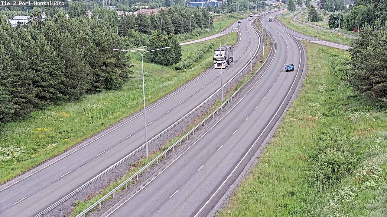 Kelikamerat Kuva Tie 2 Pori, Honkaluoto, Pori, Satakunta
