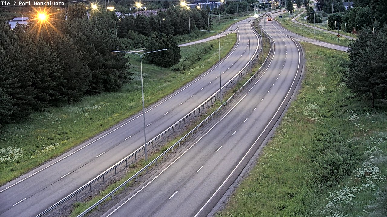 Kelikamerat Kuva Tie 2 Pori, Honkaluoto, Pori, Satakunta