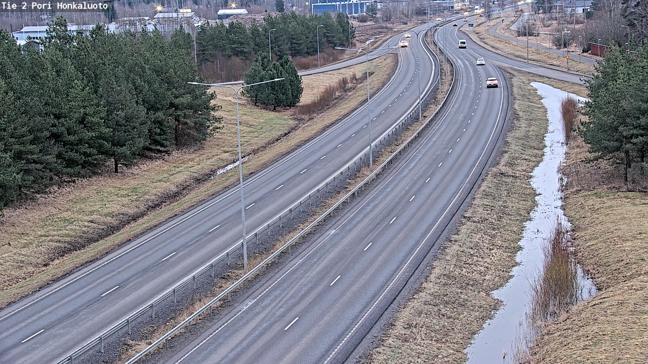 Kelikamerat Kuva Tie 2 Pori, Honkaluoto, Pori, Satakunta