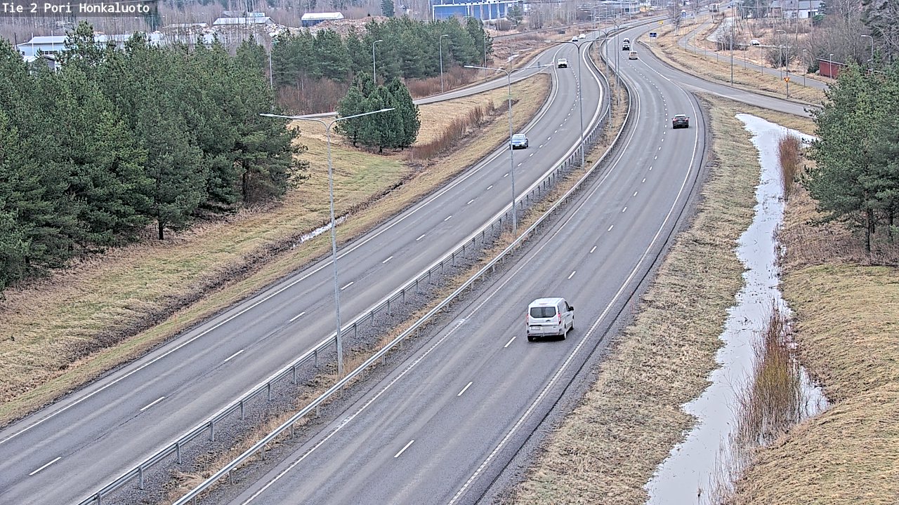 Kelikamerat Kuva Tie 2 Pori, Honkaluoto, Pori, Satakunta