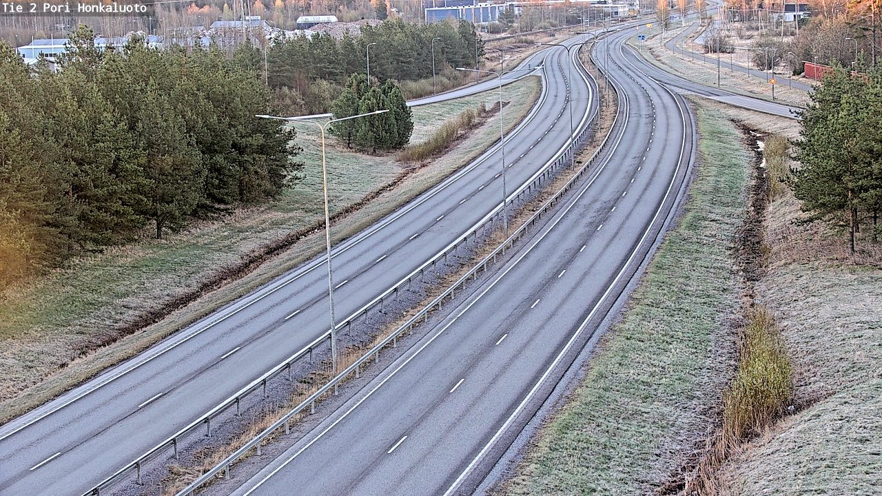 Kelikamerat Kuva Tie 2 Pori, Honkaluoto, Pori, Satakunta
