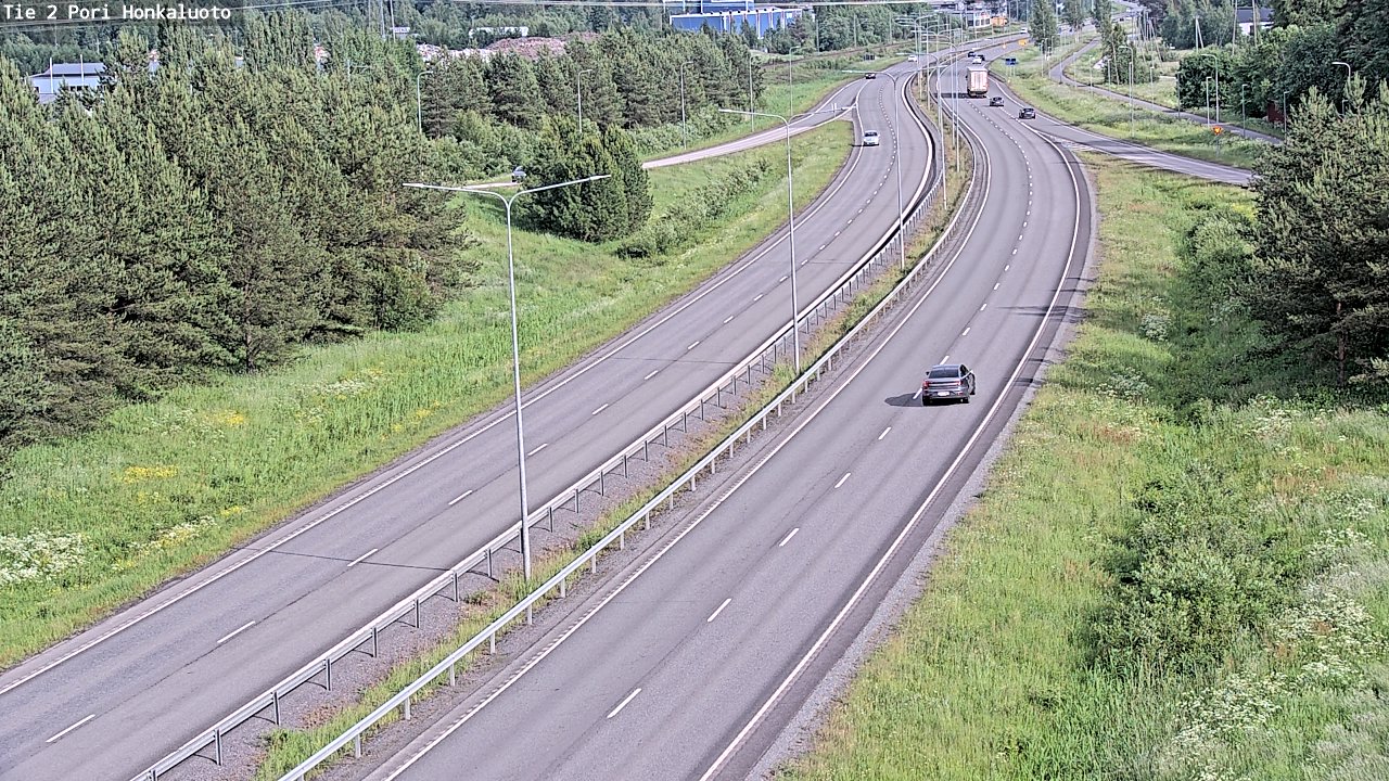 Kelikamerat Kuva Tie 2 Pori, Honkaluoto, Pori, Satakunta