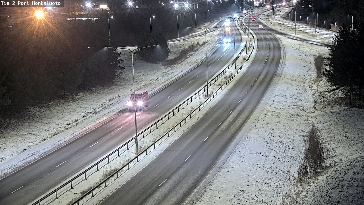 Weather Camera Image Road 2 Pori, Honkaluoto, Pori, Satakunta