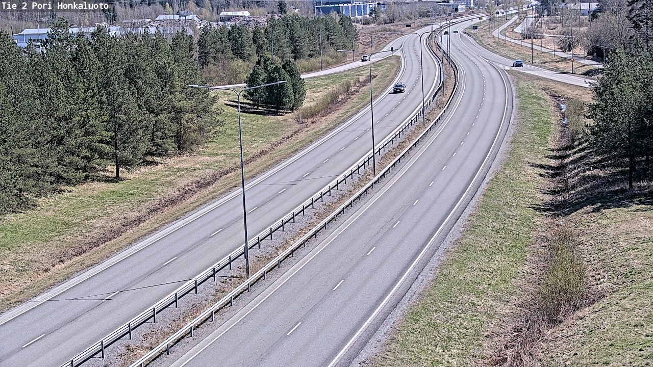 Kelikamerat Kuva Tie 2 Pori, Honkaluoto, Pori, Satakunta
