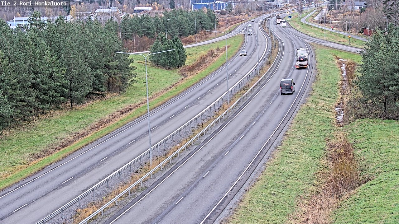 Kelikamerat Kuva Tie 2 Pori, Honkaluoto, Pori, Satakunta
