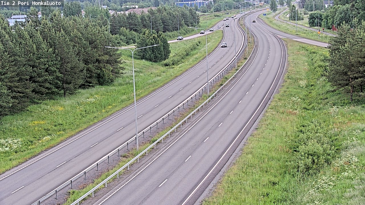 Kelikamerat Kuva Tie 2 Pori, Honkaluoto, Pori, Satakunta