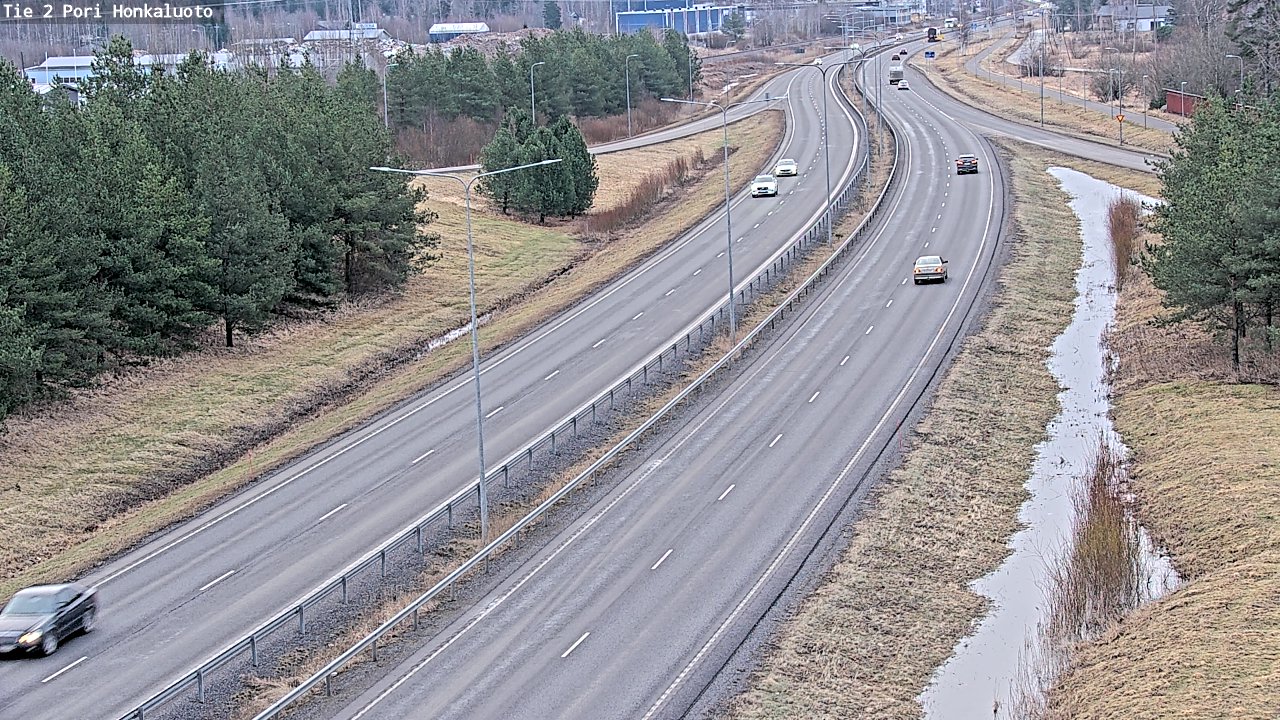 Kelikamerat Kuva Tie 2 Pori, Honkaluoto, Pori, Satakunta
