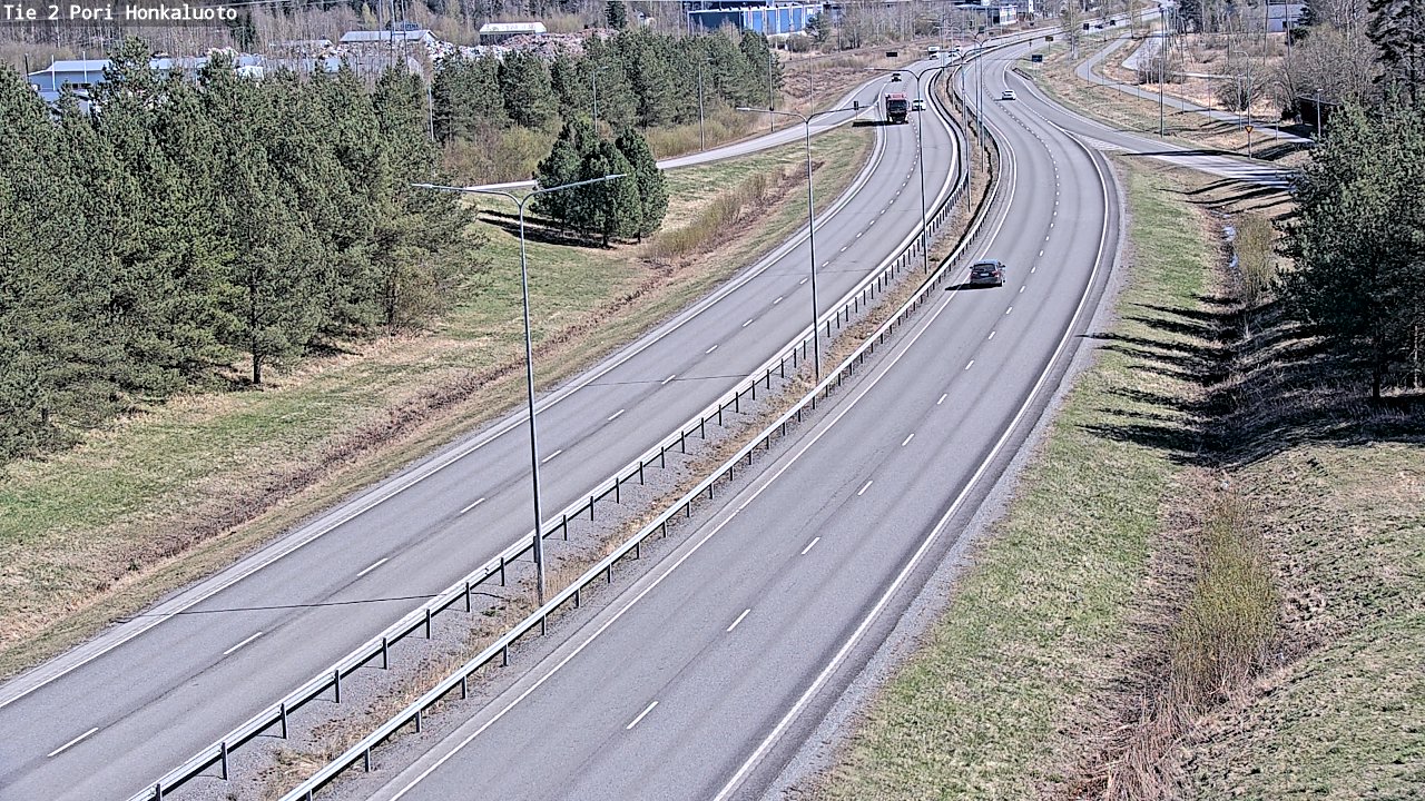 Kelikamerat Kuva Tie 2 Pori, Honkaluoto, Pori, Satakunta