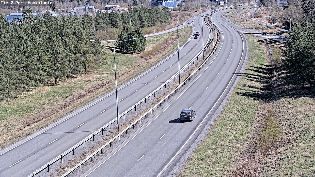 Kelikamerat Kuva Tie 2 Pori, Honkaluoto, Pori, Satakunta
