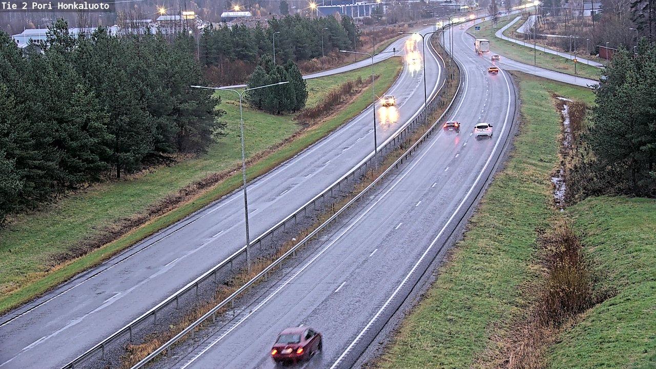 Kelikamerat Kuva Tie 2 Pori, Honkaluoto, Pori, Satakunta