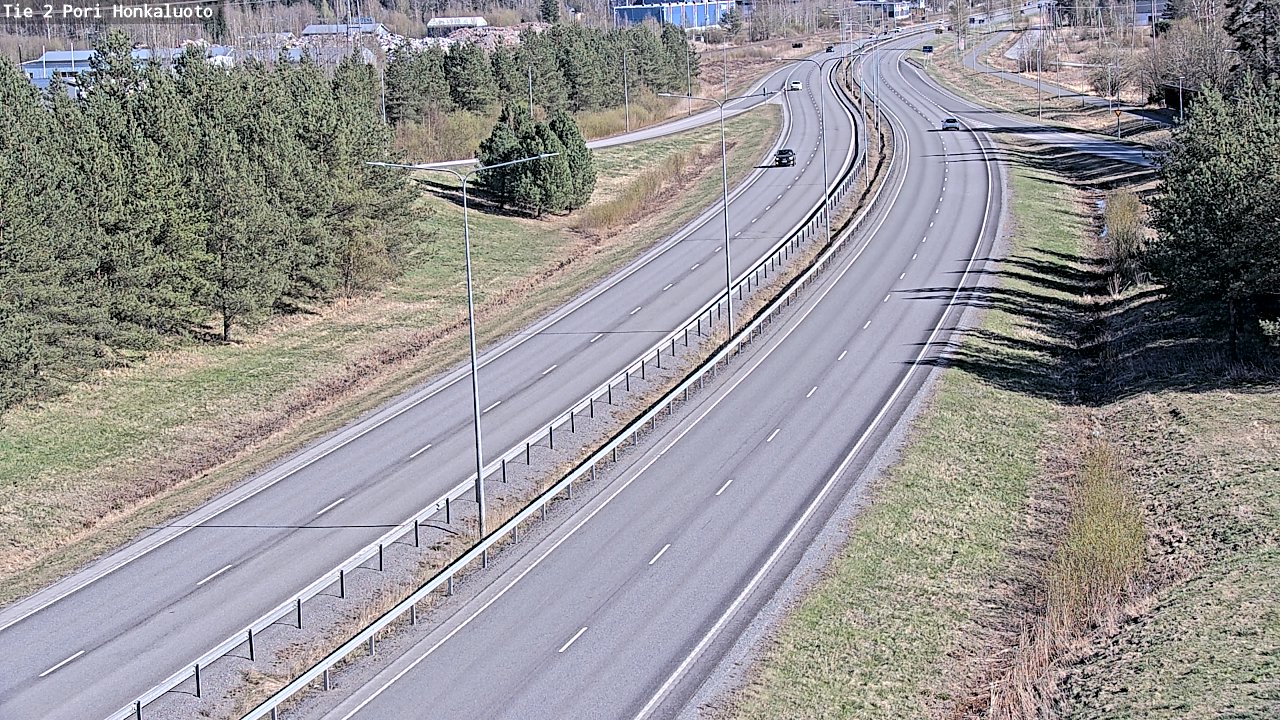 Kelikamerat Kuva Tie 2 Pori, Honkaluoto, Pori, Satakunta