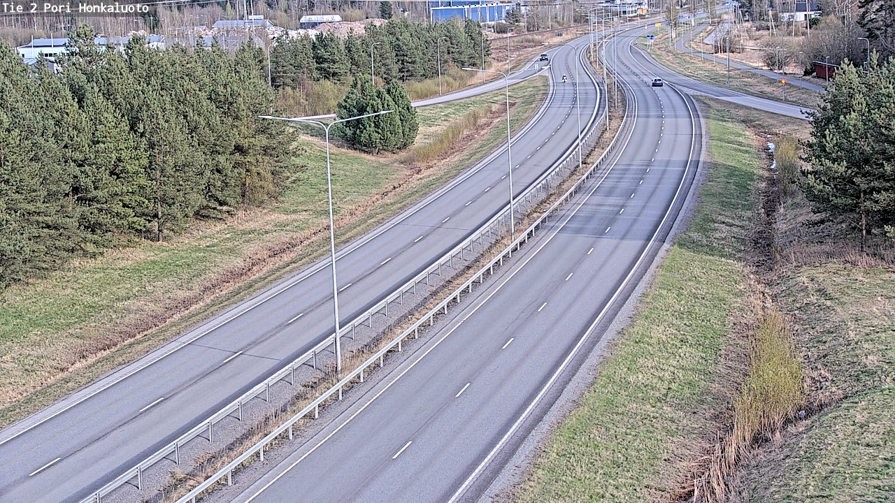 Kelikamerat Kuva Tie 2 Pori, Honkaluoto, Pori, Satakunta