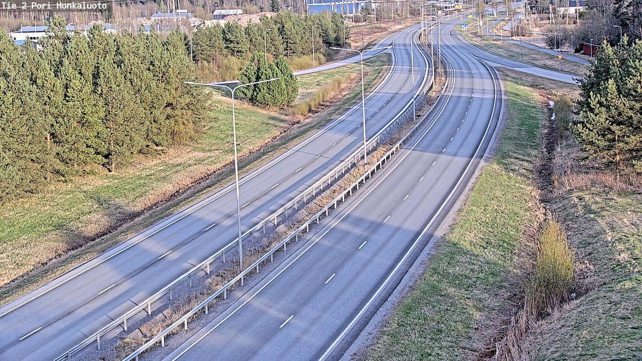 Kelikamerat Kuva Tie 2 Pori, Honkaluoto, Pori, Satakunta