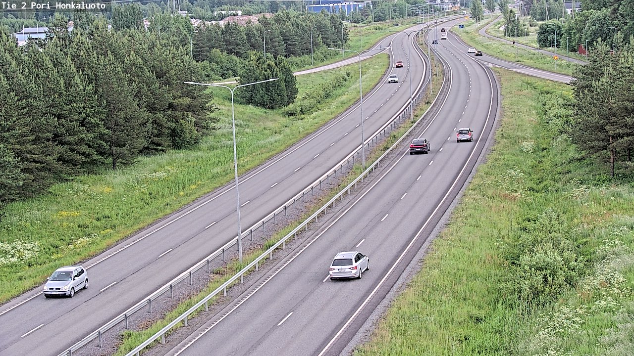 Kelikamerat Kuva Tie 2 Pori, Honkaluoto, Pori, Satakunta