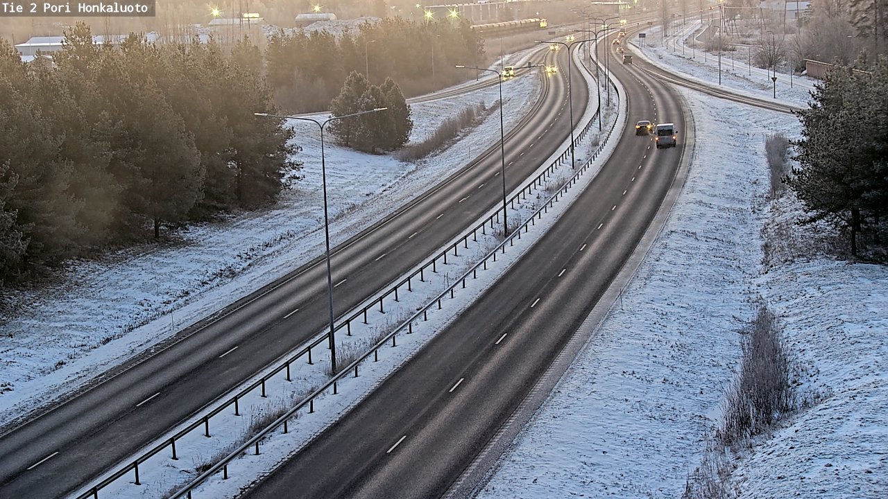Kelikamerat Kuva Tie 2 Pori, Honkaluoto, Pori, Satakunta