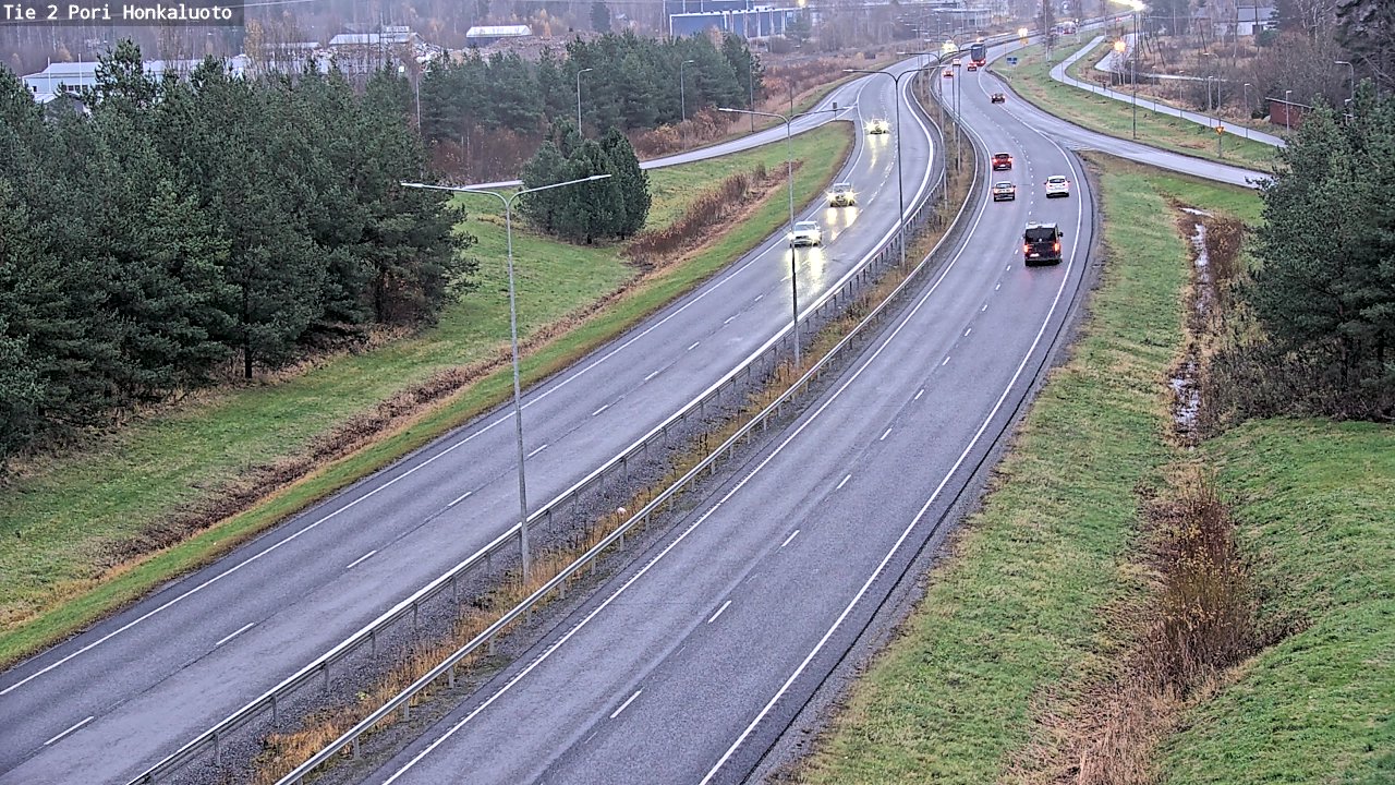 Kelikamerat Kuva Tie 2 Pori, Honkaluoto, Pori, Satakunta