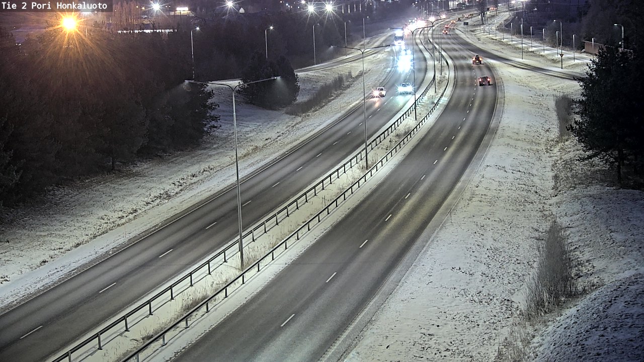 Kelikamerat Kuva Tie 2 Pori, Honkaluoto, Pori, Satakunta