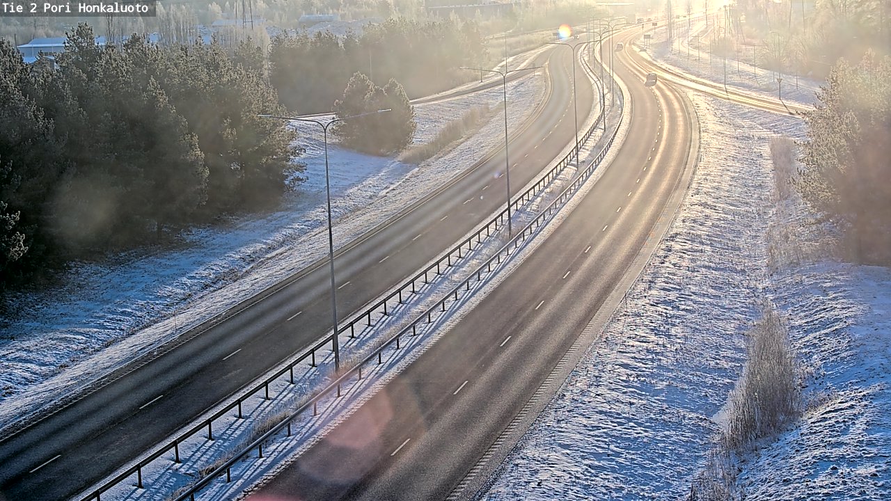 Weather Camera Image Road 2 Pori, Honkaluoto, Pori, Satakunta