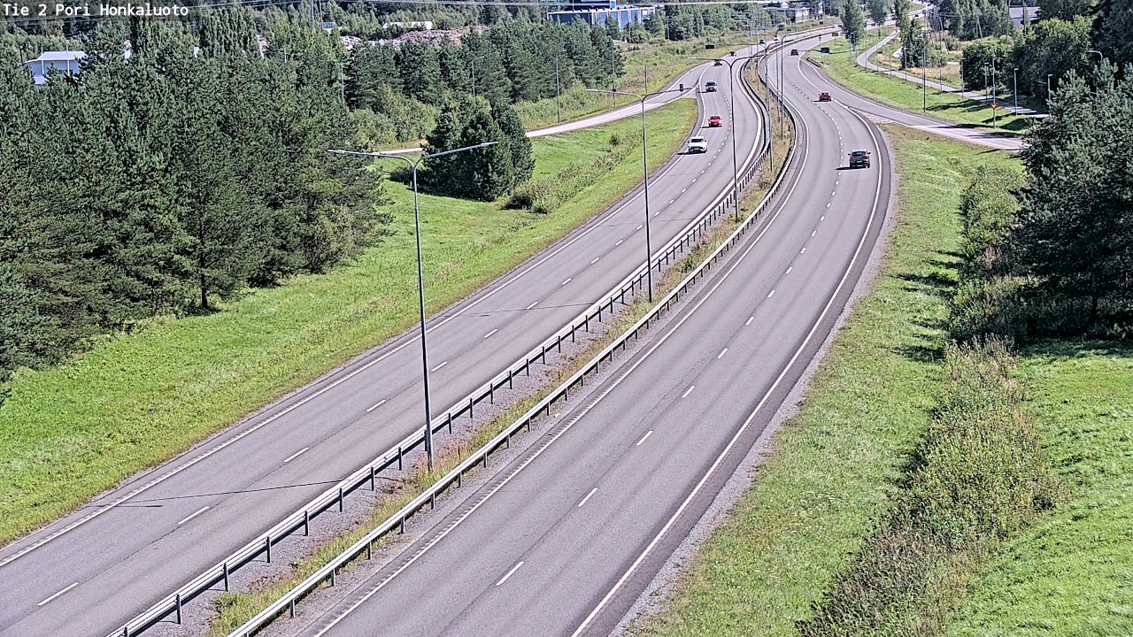 Kelikamerat Kuva Tie 2 Pori, Honkaluoto, Pori, Satakunta