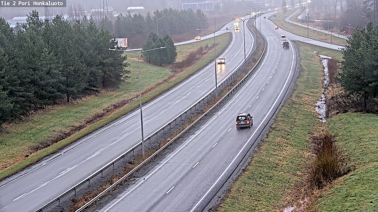 Kelikamerat Kuva Tie 2 Pori, Honkaluoto, Pori, Satakunta