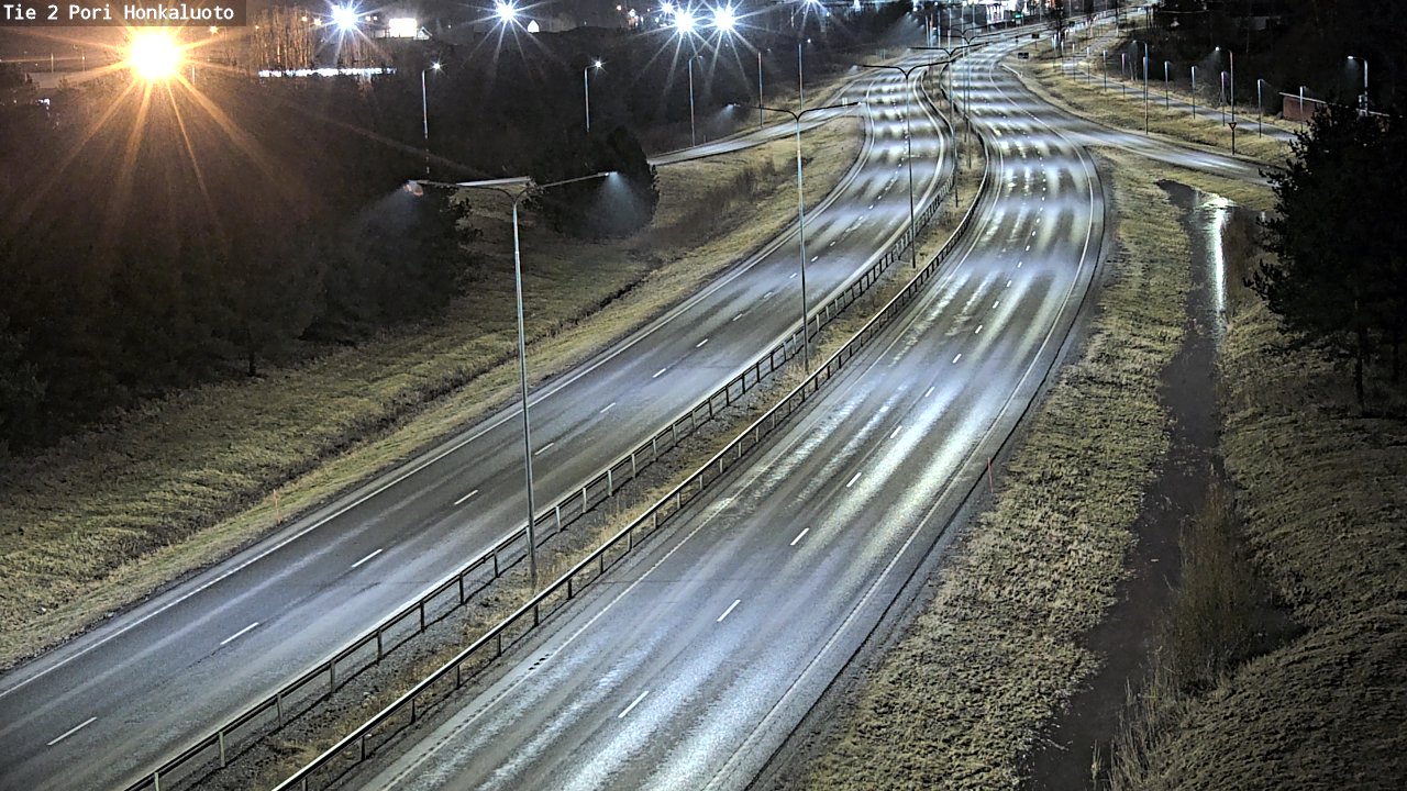 Kelikamerat Kuva Tie 2 Pori, Honkaluoto, Pori, Satakunta