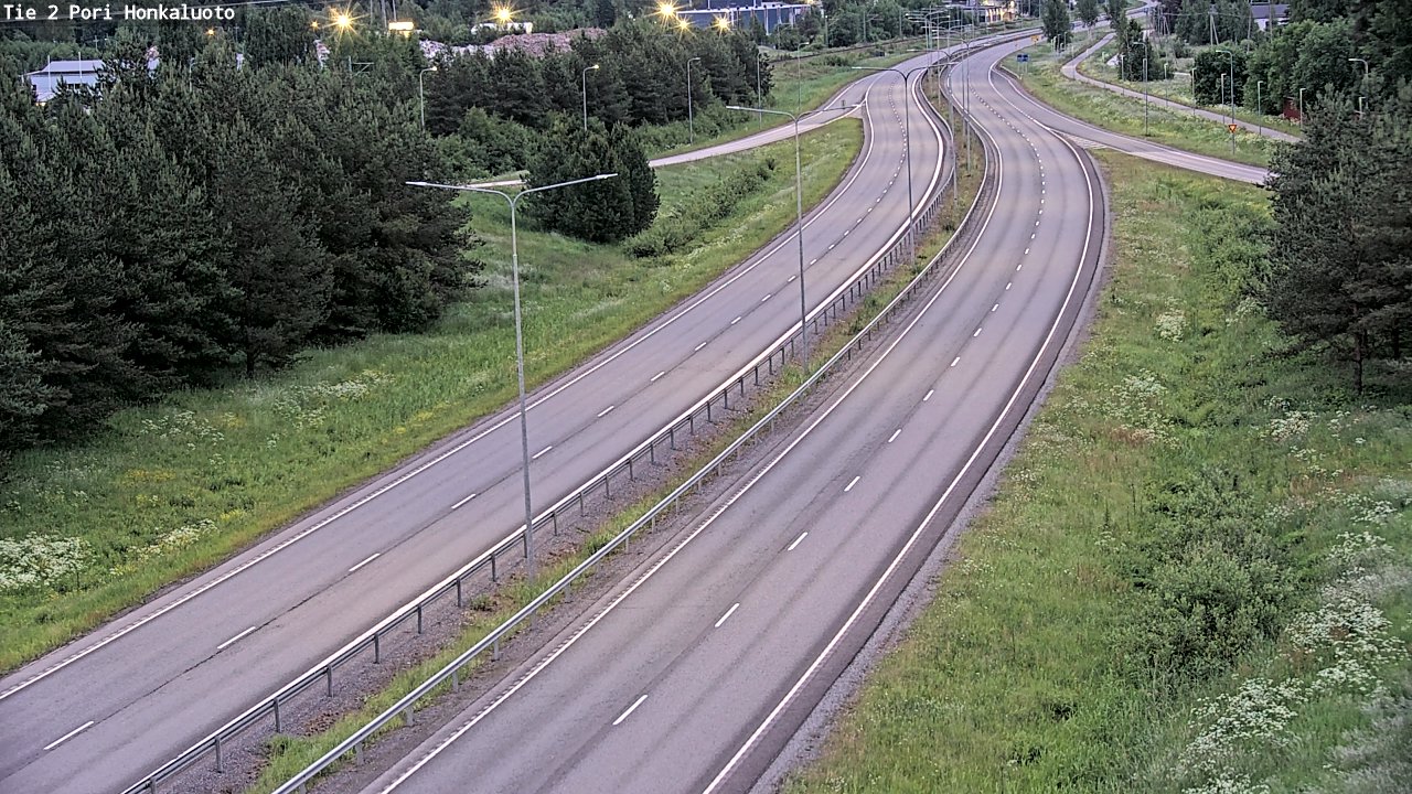 Kelikamerat Kuva Tie 2 Pori, Honkaluoto, Pori, Satakunta