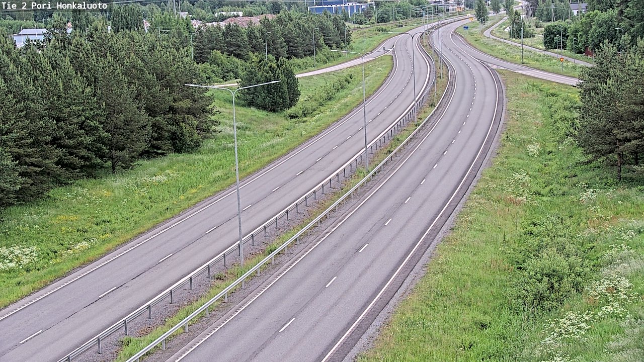 Kelikamerat Kuva Tie 2 Pori, Honkaluoto, Pori, Satakunta