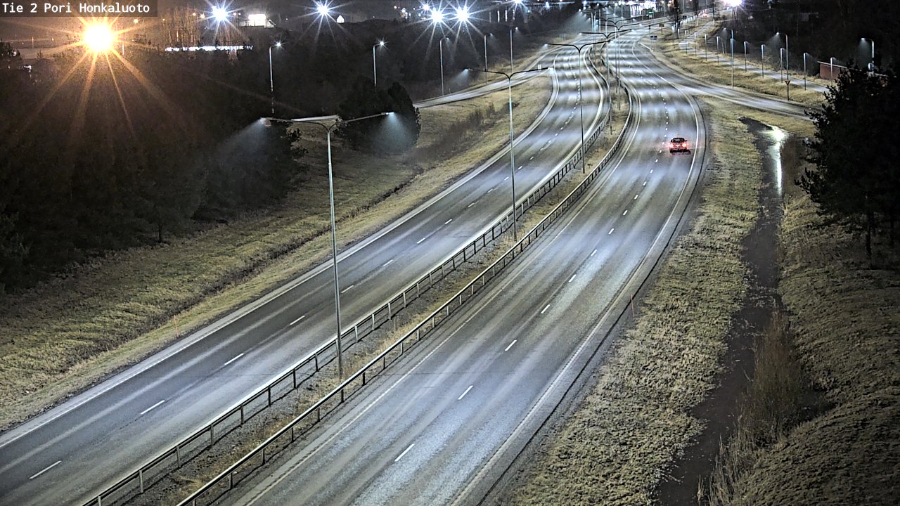 Weather Camera Image Road 2 Pori, Honkaluoto, Pori, Satakunta