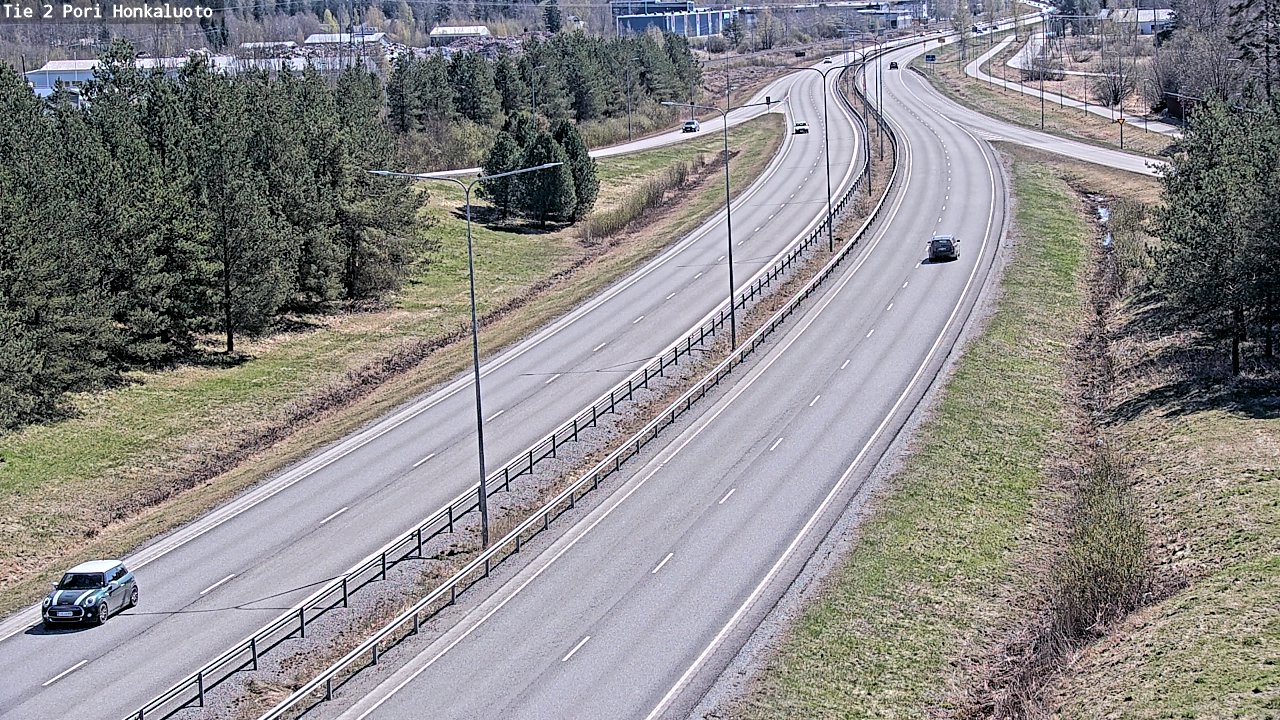Kelikamerat Kuva Tie 2 Pori, Honkaluoto, Pori, Satakunta
