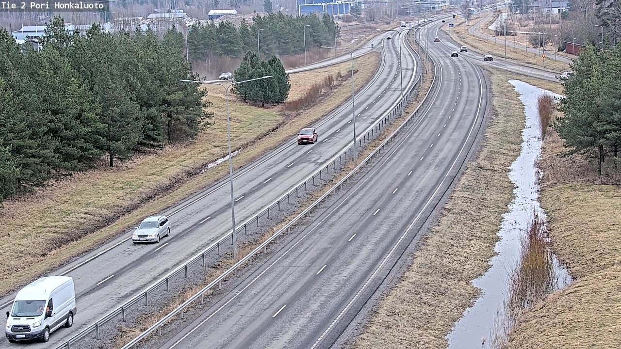 Kelikamerat Kuva Tie 2 Pori, Honkaluoto, Pori, Satakunta