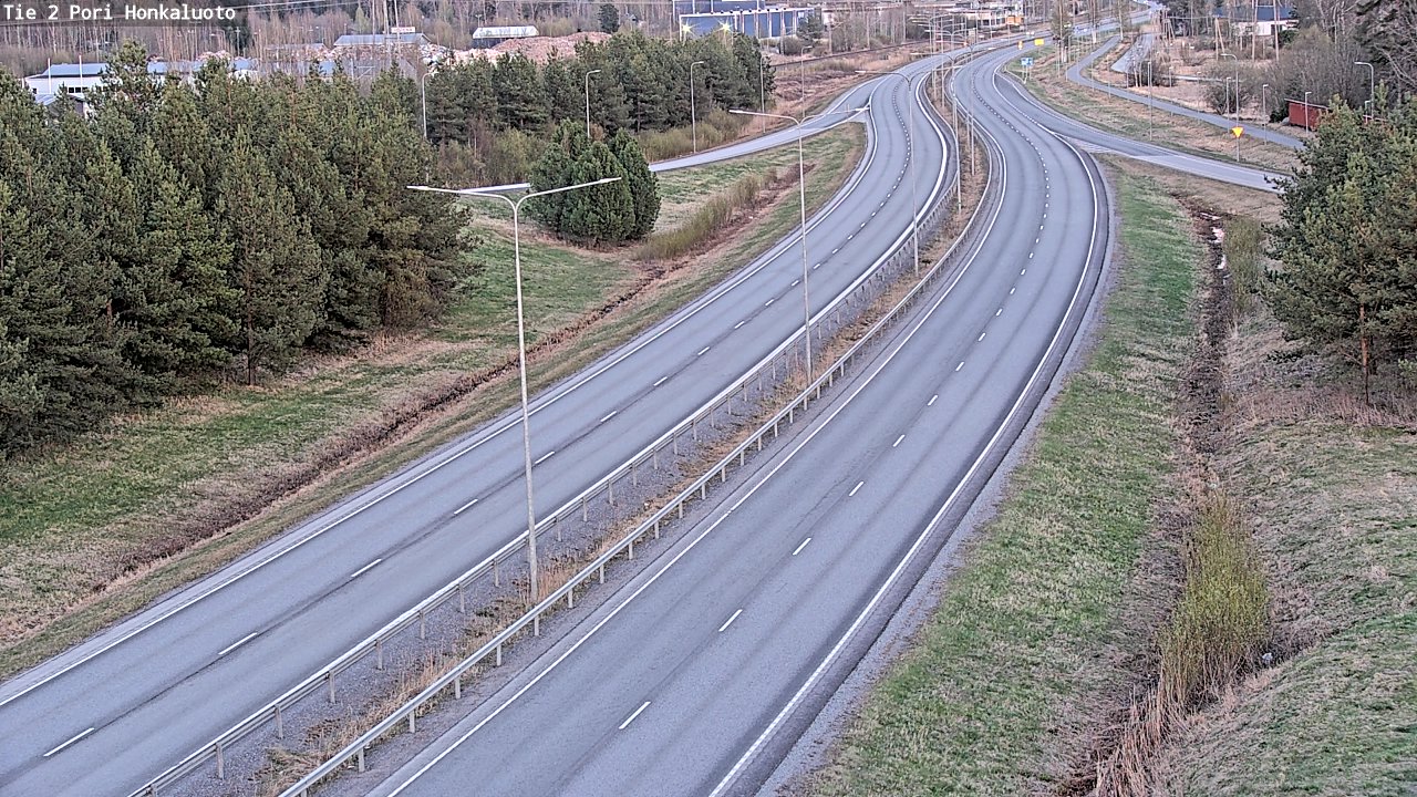 Kelikamerat Kuva Tie 2 Pori, Honkaluoto, Pori, Satakunta