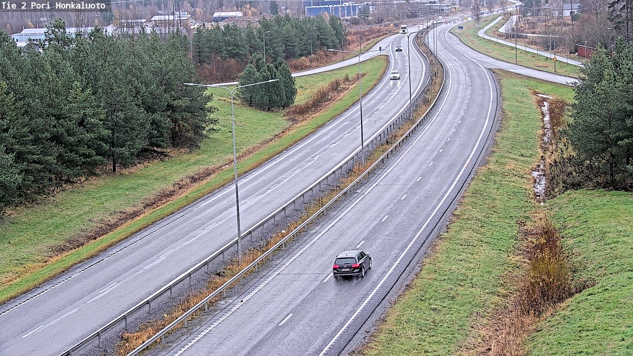 Kelikamerat Kuva Tie 2 Pori, Honkaluoto, Pori, Satakunta