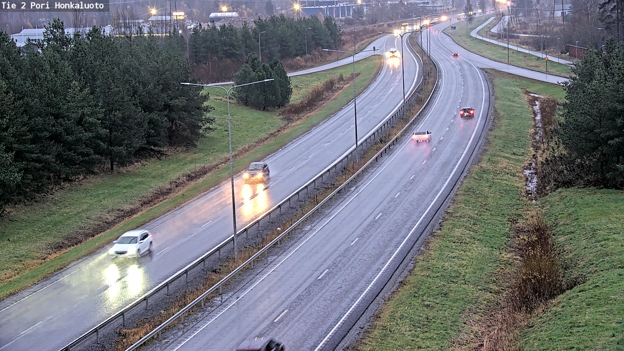 Kelikamerat Kuva Tie 2 Pori, Honkaluoto, Pori, Satakunta