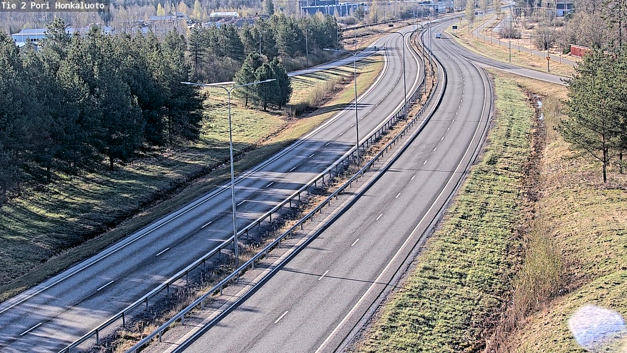 Kelikamerat Kuva Tie 2 Pori, Honkaluoto, Pori, Satakunta