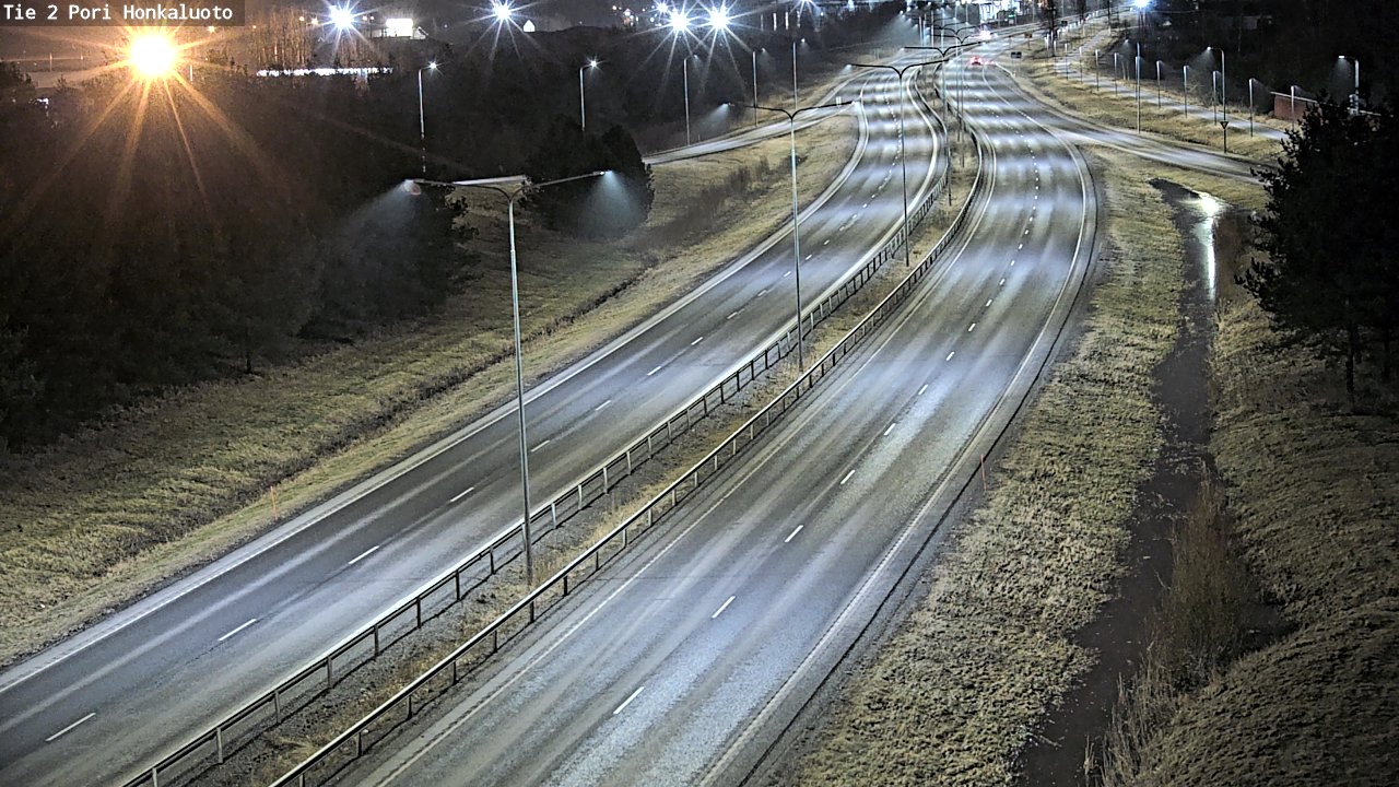 Weather Camera Image Road 2 Pori, Honkaluoto, Pori, Satakunta