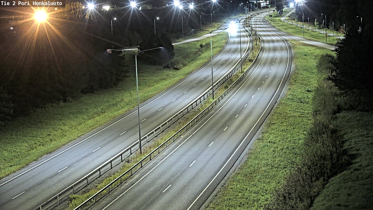 Kelikamerat Kuva Tie 2 Pori, Honkaluoto, Pori, Satakunta